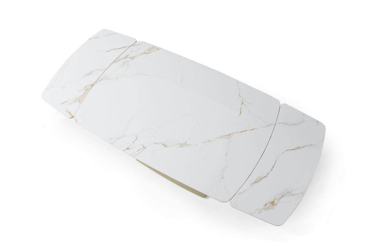 109 Table Gloss Golden Jade from ESF Furniture - Luna Furniture