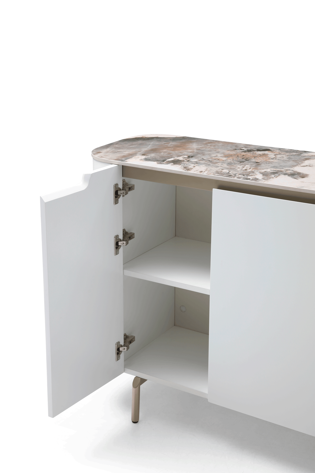 109 Table Gloss Golden Jade from ESF Furniture - Luna Furniture