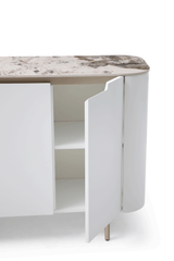 109 Table Gloss Golden Jade from ESF Furniture - Luna Furniture
