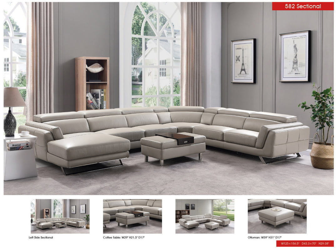 582 Sectional Right from ESF Furniture - Luna Furniture