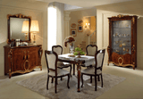 Donatello 3-Door China w/Glass Back Panel from ESF Furniture - Luna Furniture