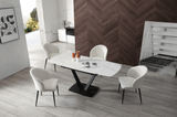 109 Dining Table with 2107 Chairs Dining Table and 4 Chairs from ESF Furniture - Luna Furniture