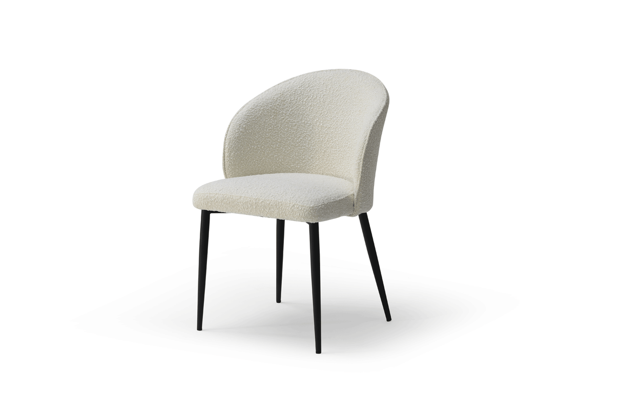 109 Dining Table w/ Extension White Ceramic from ESF Furniture - Luna Furniture