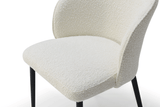 109 Dining Table w/ Extension White Ceramic from ESF Furniture - Luna Furniture