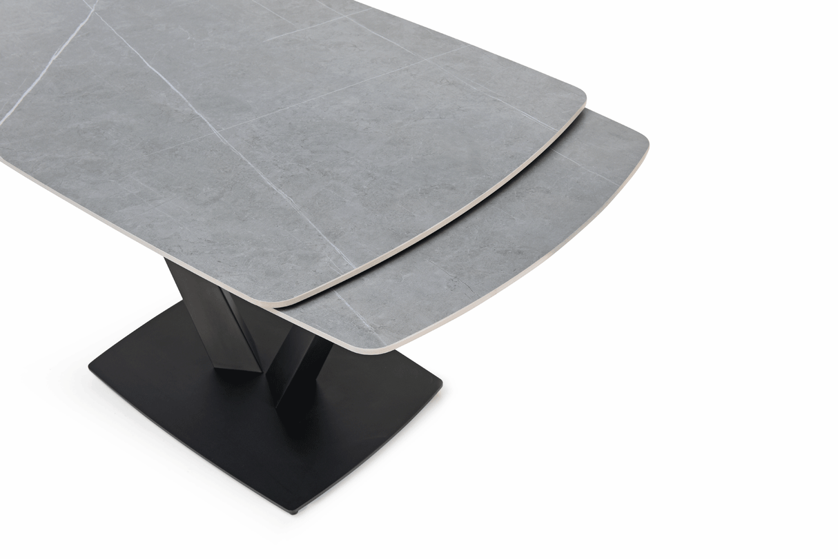 109 Grey Table with 1239 Chairs Dining Table and 4 Chairs from ESF Furniture - Luna Furniture