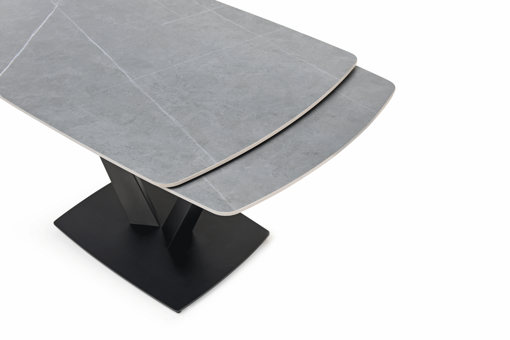 109 Dining Table Grey Ceramic from ESF Furniture - Luna Furniture