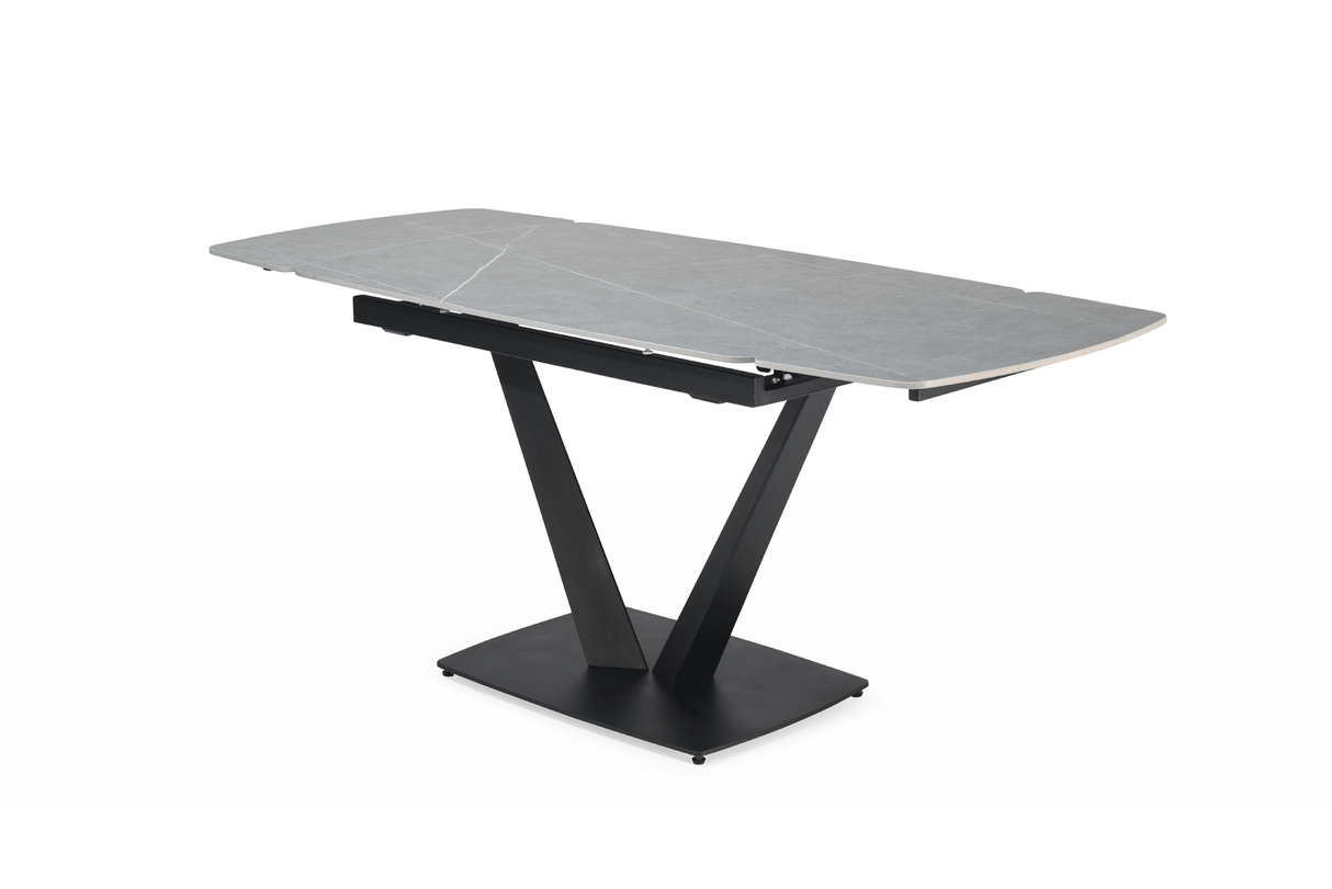 109 Grey Table with 1218 Chairs Dining Table and 4 Chairs from ESF Furniture - Luna Furniture