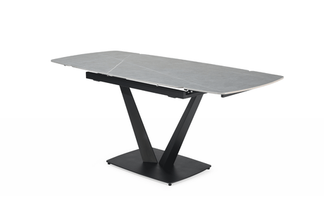 109 Grey Ceramic Extendable Dining Table and 4 Chairs from ESF Furniture - Luna Furniture