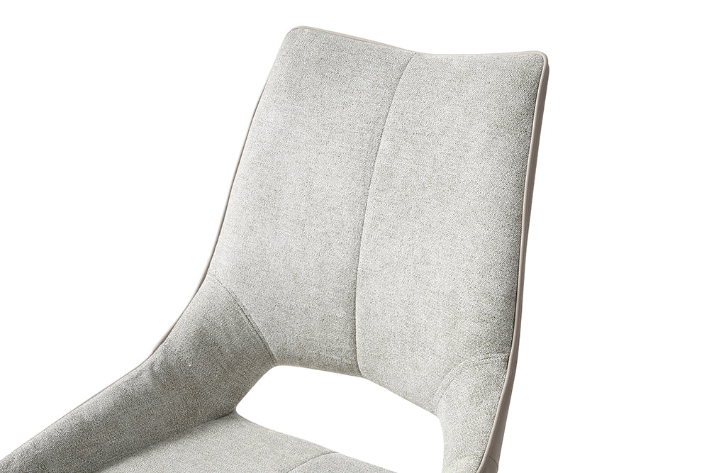 109 Grey Table with 1239 Chairs Dining Table and 4 Chairs from ESF Furniture - Luna Furniture