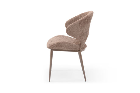 109 White/Gold Dining Table and 4 Chairs from ESF Furniture - Luna Furniture