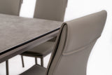 Dining table + 6x Chairs from ESF Furniture - Luna Furniture