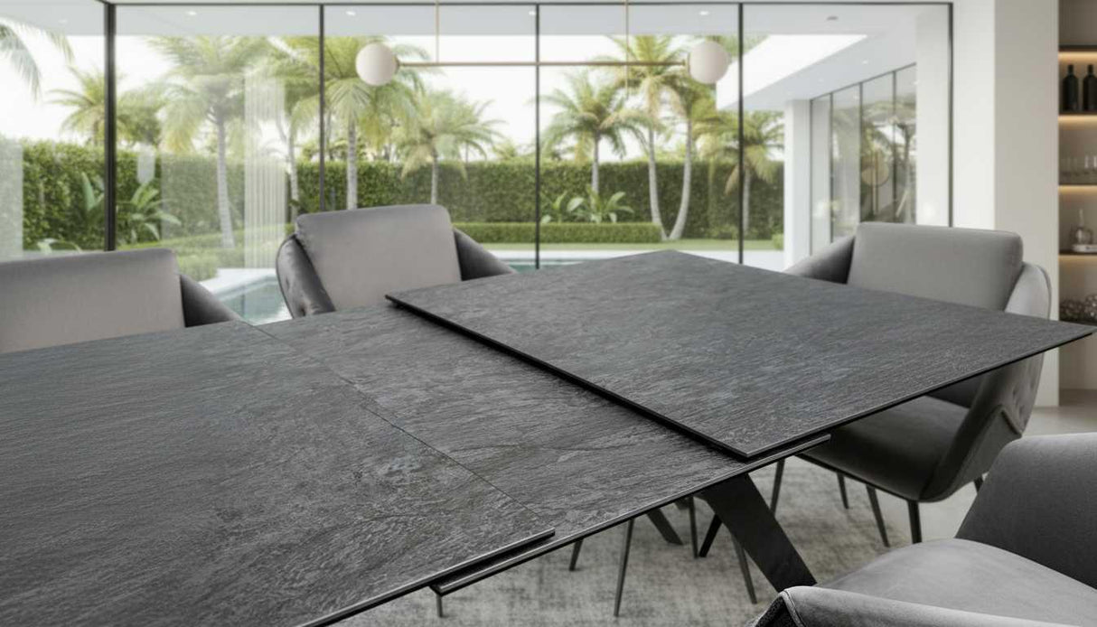 Dining table + 6x Chairs from ESF Furniture - Luna Furniture