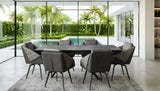 Dining table + 6x Chairs from ESF Furniture - Luna Furniture