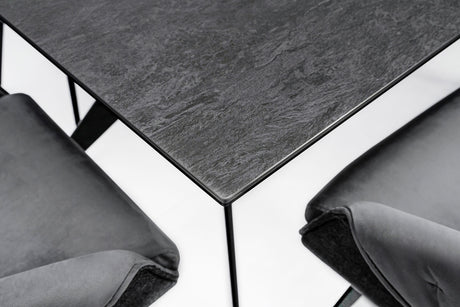 Aurora Onyx 7-Piece Dining Set from ESF Furniture - Luna Furniture