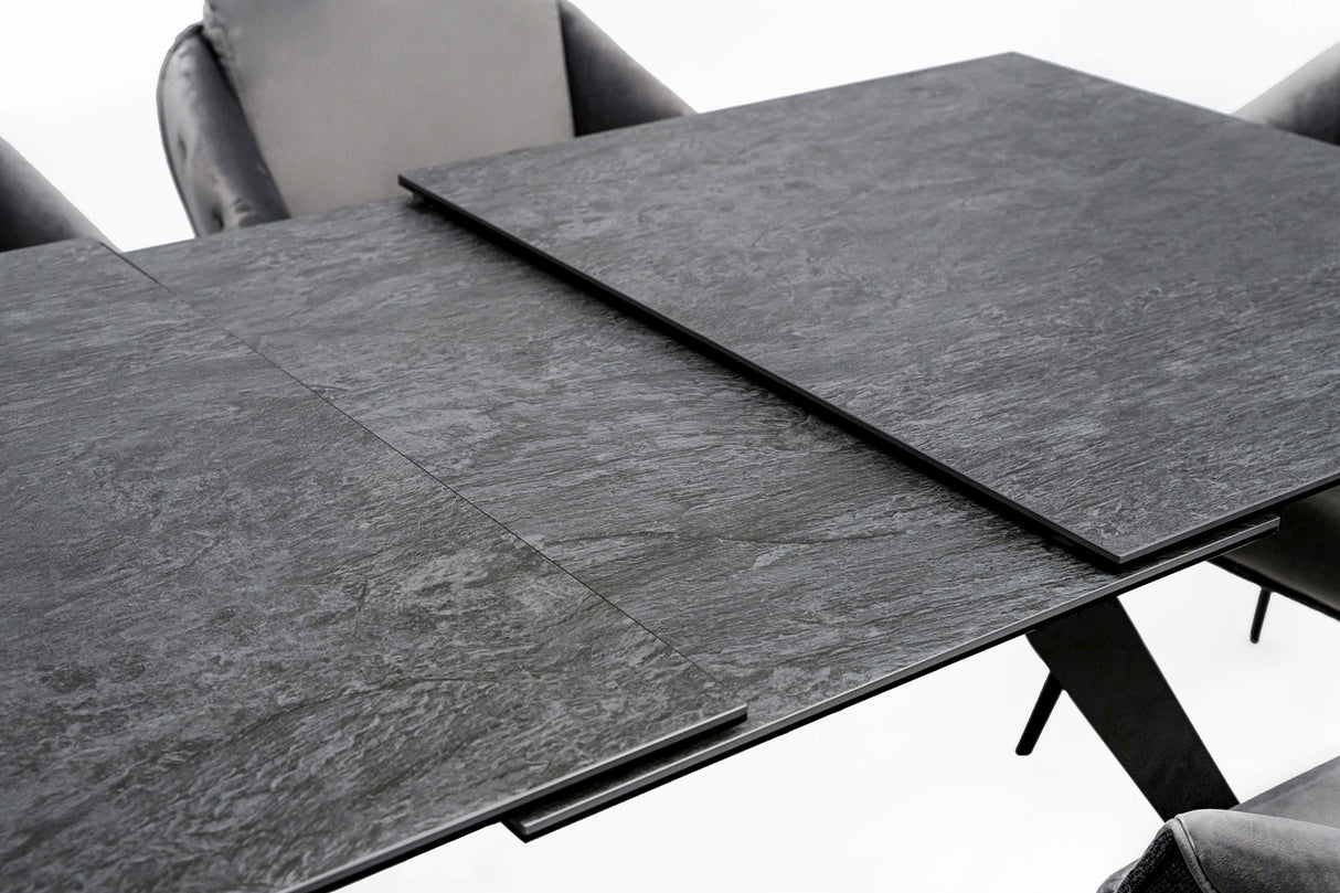 Dining table + 6x Chairs from ESF Furniture - Luna Furniture