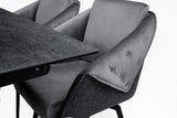 Dining table + 6x Chairs from ESF Furniture - Luna Furniture