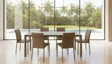 Dining table + 6x Chairs from ESF Furniture - Luna Furniture