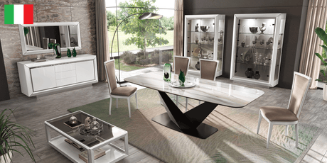 Elite White 3 Door Buffet from ESF Furniture - Luna Furniture