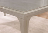 Diocles Silver/Gray Dining Table from Furniture of America - Luna Furniture