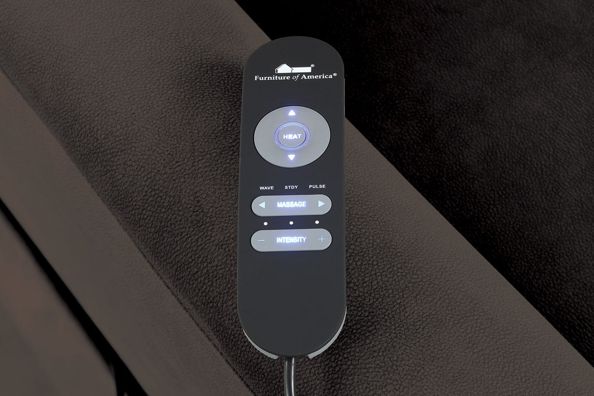 Dionysia Dark Gray Lift Chair from Furniture of America - Luna Furniture