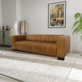 Dixon Waxy Tan Leather Sofa from Ashcroft Furniture - Luna Furniture