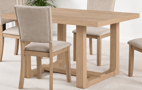 Sauro Natural Dining Table from Furniture of America - Luna Furniture
