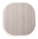 Dolan Creek Beige/Brown Outdoor End Table from Ashley - Luna Furniture