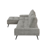 8400DVG*2LC2R (2)2-Piece Sectional with Left Chaise and Dual-position Backs for Adjustable Seat Depth from Homelegance - Luna Furniture