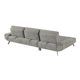 8400DVG*2LC2R (2)2-Piece Sectional with Left Chaise and Dual-position Backs for Adjustable Seat Depth from Homelegance - Luna Furniture