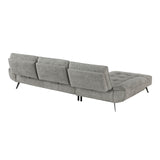 8400DVG*2LC2R (2)2-Piece Sectional with Left Chaise and Dual-position Backs for Adjustable Seat Depth from Homelegance - Luna Furniture