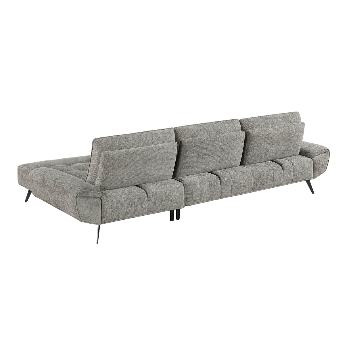 8400DVG*22LRC (2)2-Piece Sectional with Right Chaise and Dual-position Backs for Adjustable Seat Depth from Homelegance - Luna Furniture