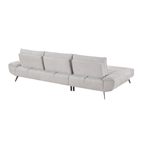 8400LTG*2LC2R (2)2-Piece Sectional with Left Chaise and Dual-position Backs for Adjustable Seat Depth from Homelegance - Luna Furniture