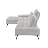 8400LTG*2LC2R (2)2-Piece Sectional with Left Chaise and Dual-position Backs for Adjustable Seat Depth from Homelegance - Luna Furniture