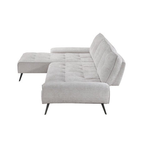 8400LTG*2LC2R (2)2-Piece Sectional with Left Chaise and Dual-position Backs for Adjustable Seat Depth from Homelegance - Luna Furniture
