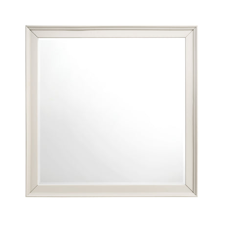 Donahue White Mirror (Mirror Only) from Homelegance - Luna Furniture