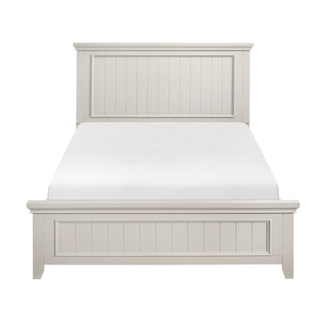 Donahue White Queen Panel Bed from Homelegance - Luna Furniture
