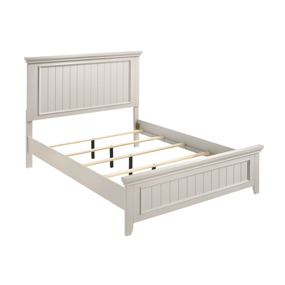 Donahue White Full Panel Bed from Homelegance - Luna Furniture
