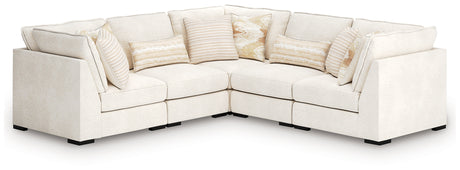 Donelson Creek Vanilla 5-Piece Modular Sectional from Ashley - Luna Furniture
