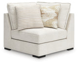 Donelson Creek Vanilla 6-Piece Modular Sectional and Ottoman from Ashley - Luna Furniture