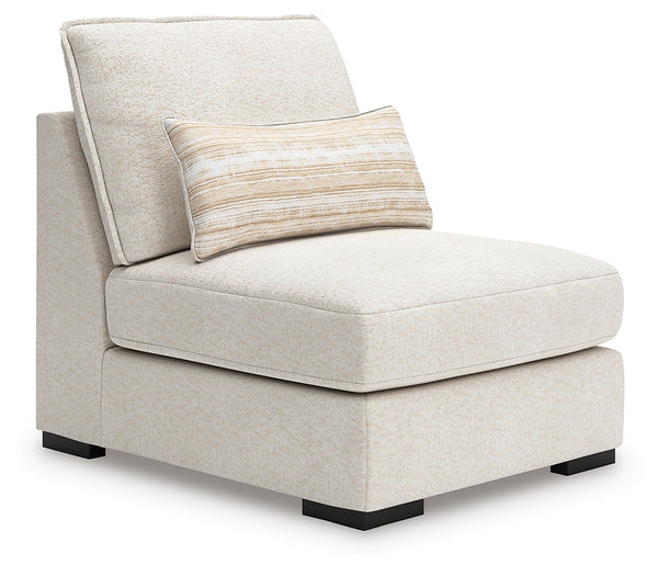 Donelson Creek Vanilla Armless Chair