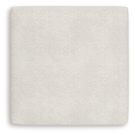 Donelson Creek Vanilla Oversized Accent Ottoman from Ashley - Luna Furniture