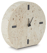 Donfordson Beige Table Clock from Ashley - Luna Furniture
