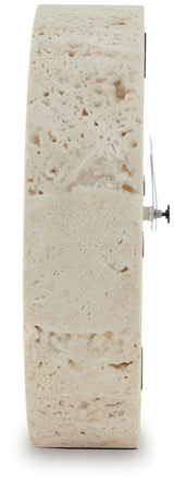 Donfordson Beige Table Clock from Ashley - Luna Furniture