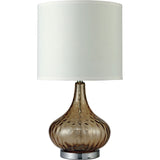 Donna Amber Table Lamp from Furniture of America - Luna Furniture
