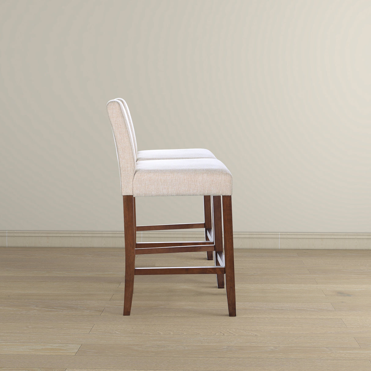 Dorian Beige Counter Height Chair from Midinmod - Luna Furniture