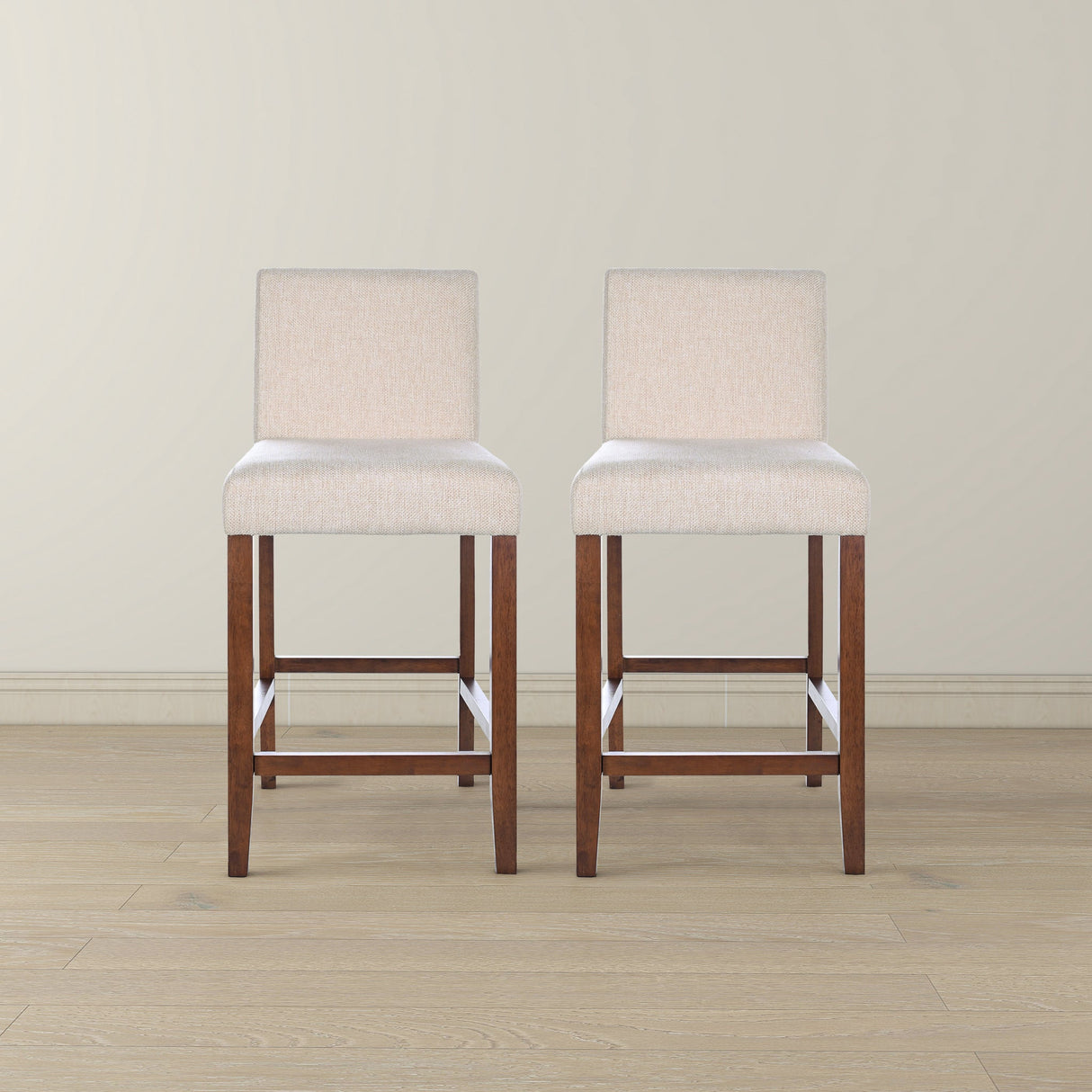 Dorian Beige Counter Height Chair from Midinmod - Luna Furniture