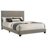 Dorian Taupe Upholstered Queen Panel Bed from Coaster - Luna Furniture