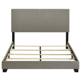 Dorian Taupe Upholstered Queen Panel Bed from Coaster - Luna Furniture