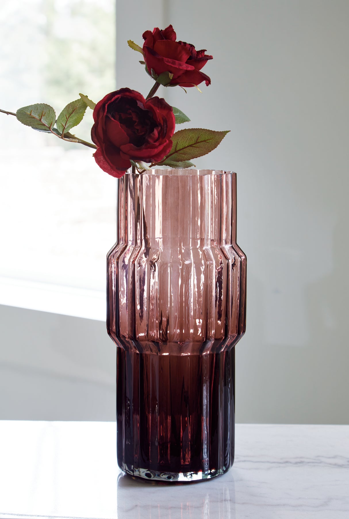 Dorlow Mauve Vase from Ashley - Luna Furniture