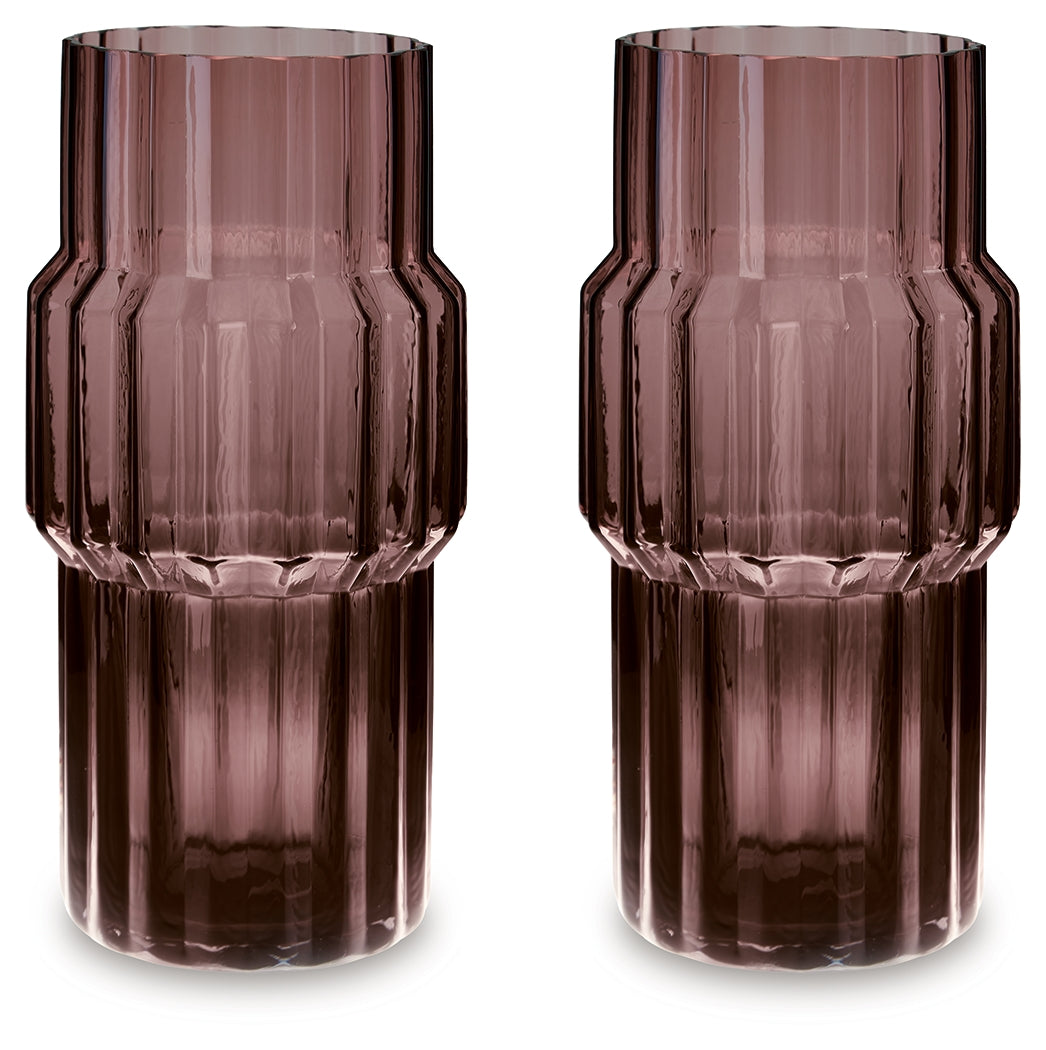 Dorlow Mauve Vase from Ashley - Luna Furniture